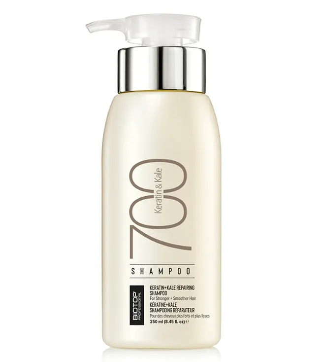 BIOTOP SHAMPOO 700 KERATIN & KALE  250ML