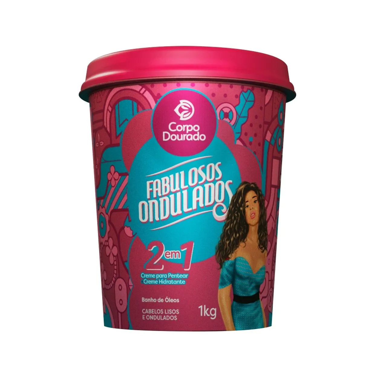 CORPO DOURADO FABULOSOS 2 EN 1 1KG