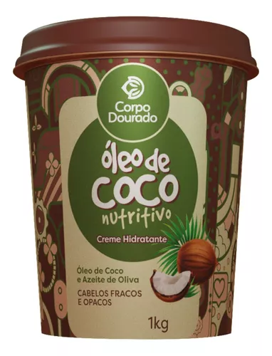 CORPO DOURADO OLEO DE COCO MASK 1KG