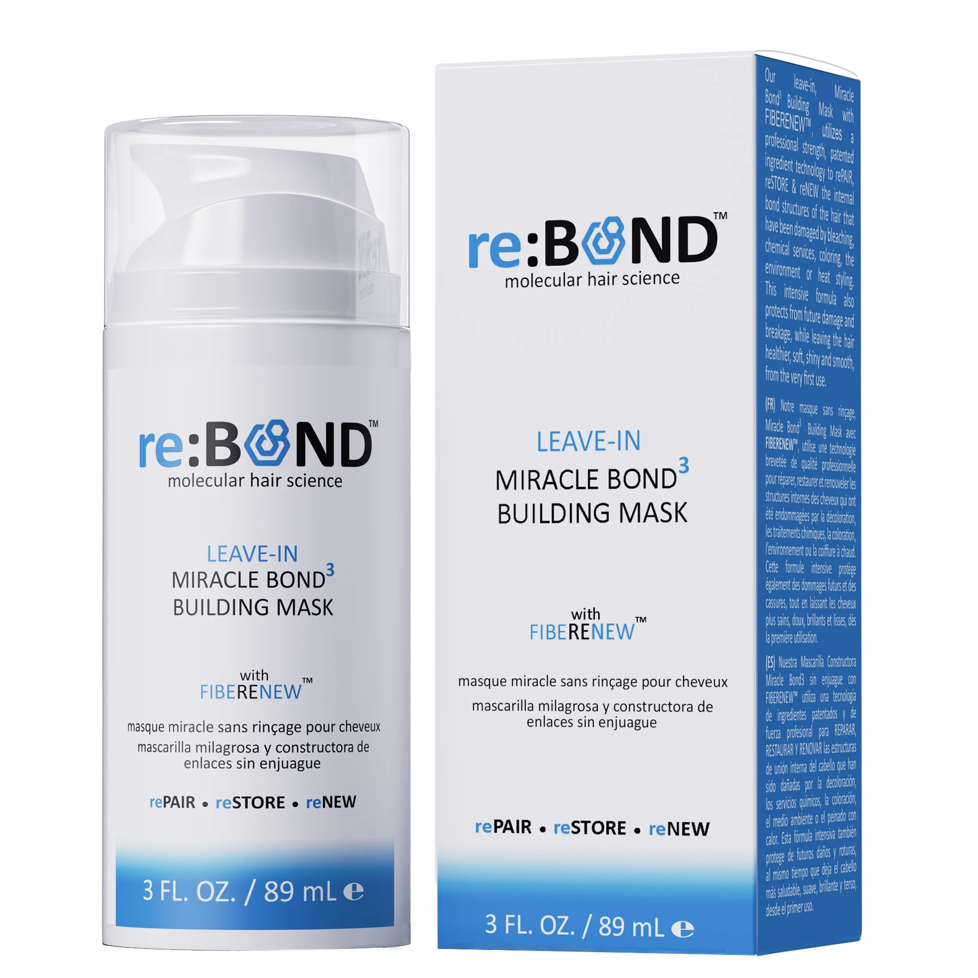 RE BOND MOLECULAR MASK LEAVE IN 89ML