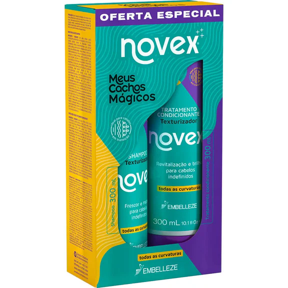 NOVEX KIT MEUS CACHOS SH+ACOND 300ML