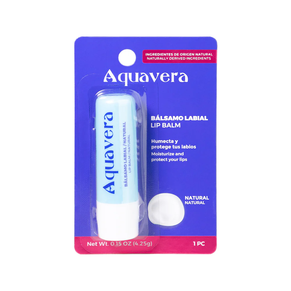 AQUAVERA BALSAMO DE LABIOS NATURAL /NEUTRO 1 PIEZA