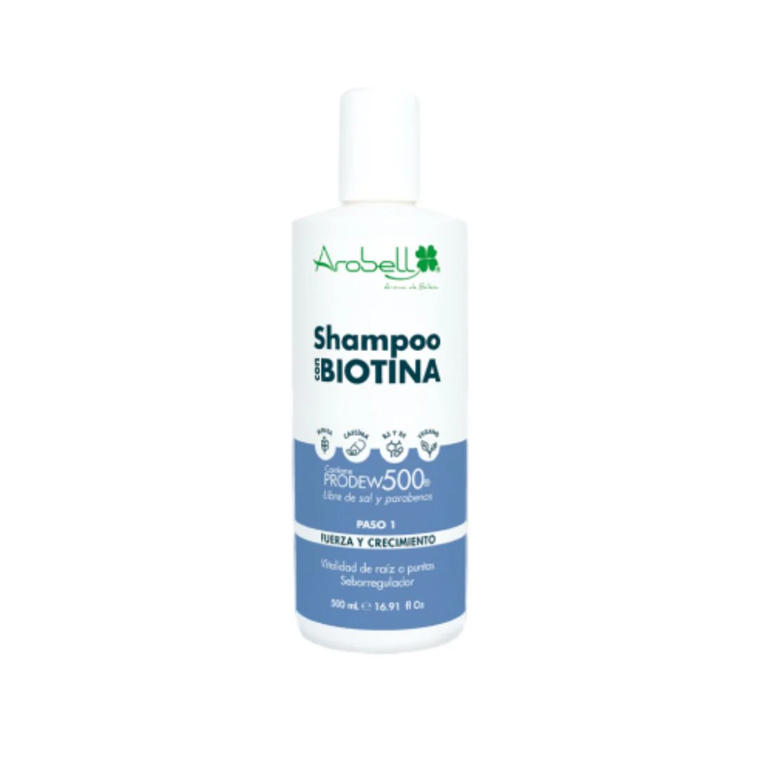 AROBELL SHAMPOO BIOTINA 500ML