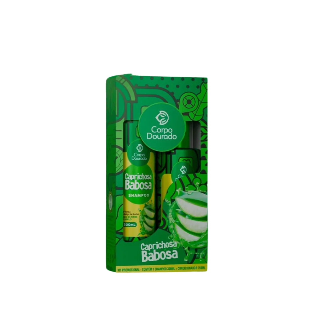 CORPO DOURADO 300+250ML CAPRICHOSA SET
