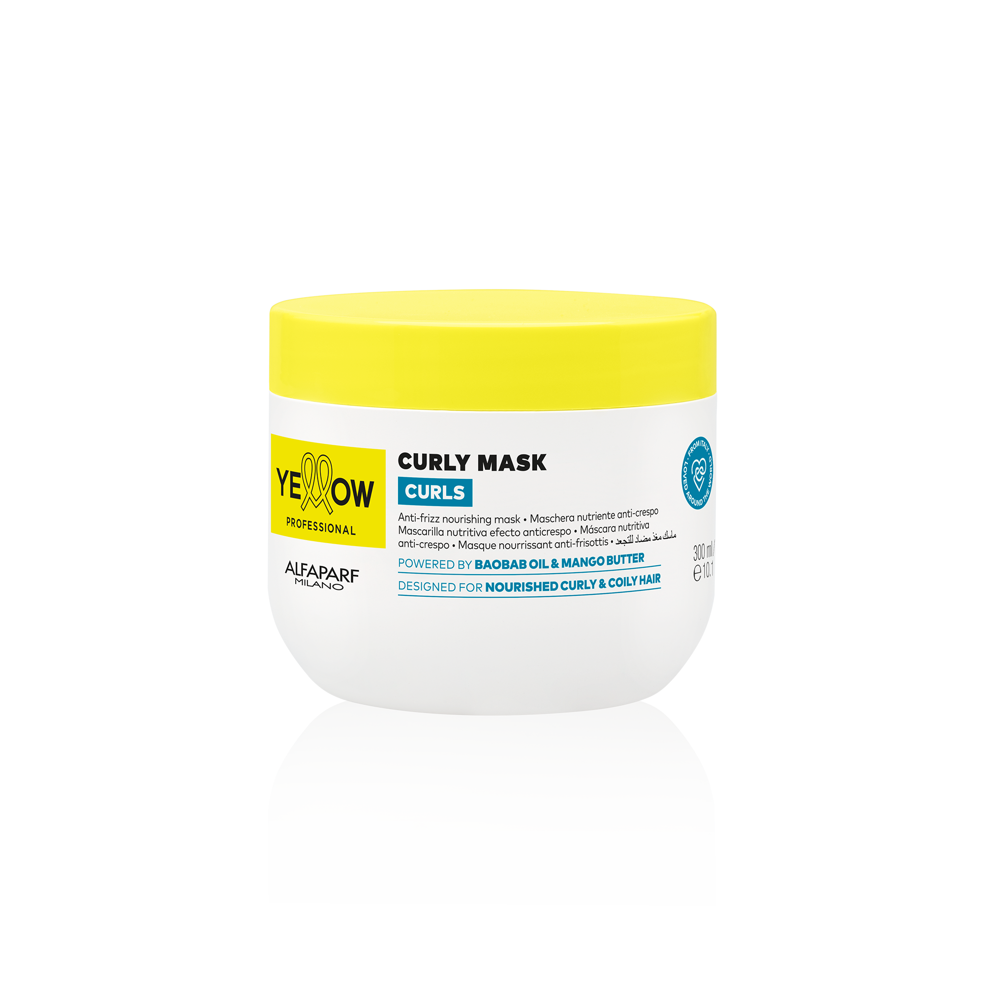 YELLOW CURLY MASK 300ML