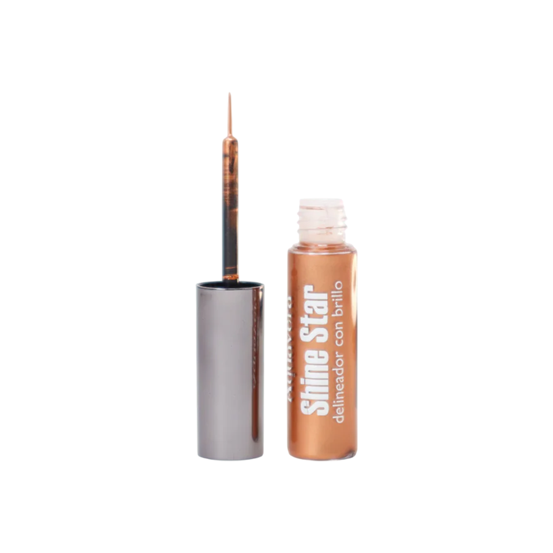 AQUAVERA DELINEADOR GLITTER BRONZE
