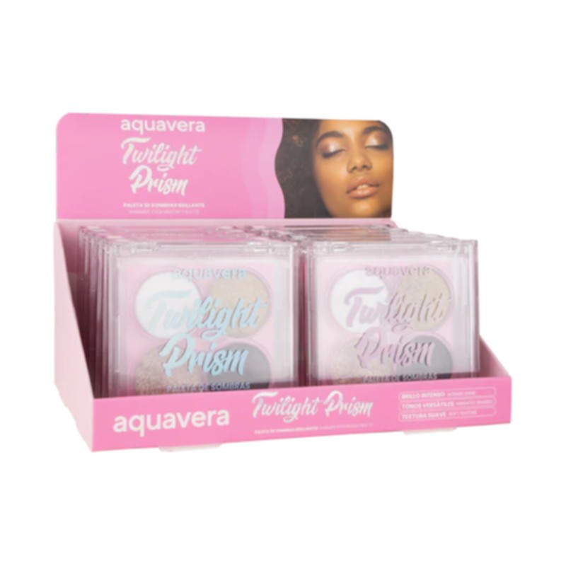 AQUAVERA TWILIGHT PRISM PALETA DE SOMBRAS