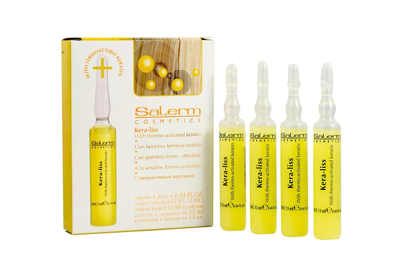 AMPOLLA SALERM KERA LISS 13ML