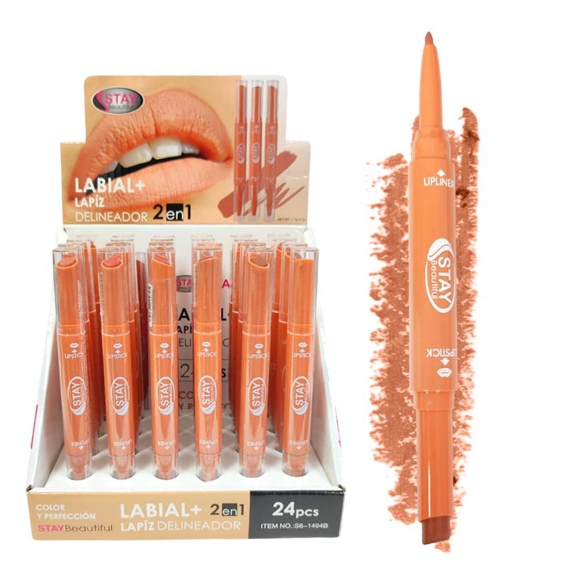 STAY LAPIZ DELINEADOR 2 EN 1 S6-1494B