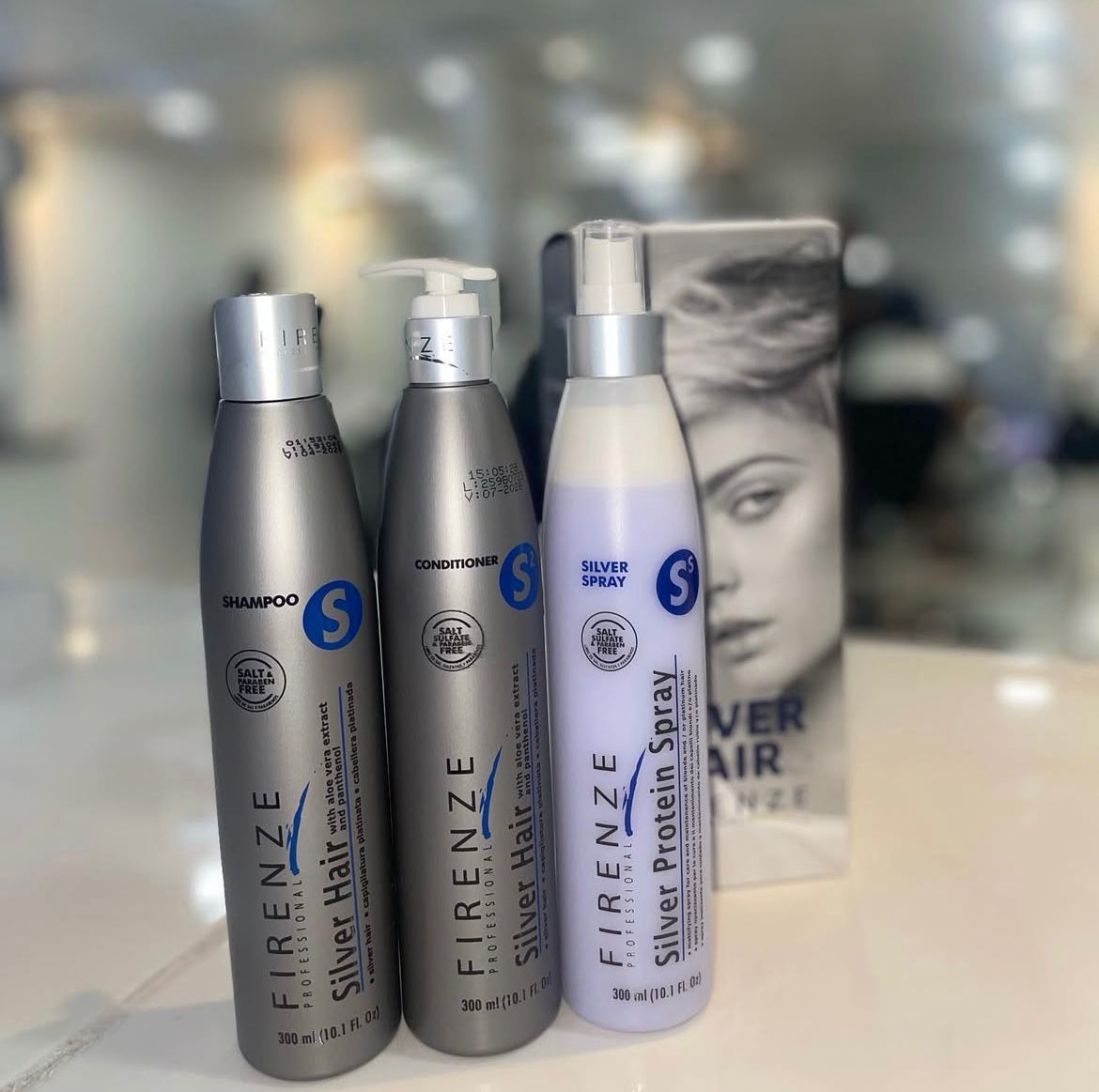 FIRENZE SILVER KIT 3PCS 300ML