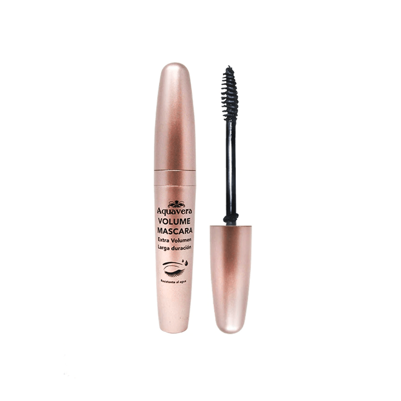 AQUAVERA MASCARA SHOWERPROOF ALARGADO NATURAL