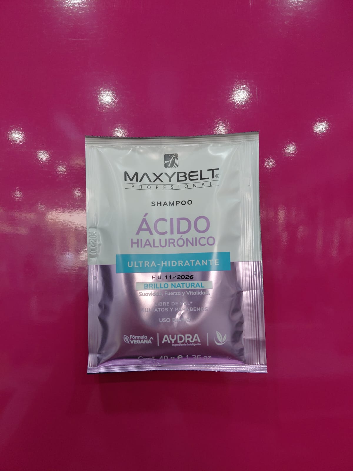 MAXYBELT ACIDO HIALURONICO SHAMPOO 40G
