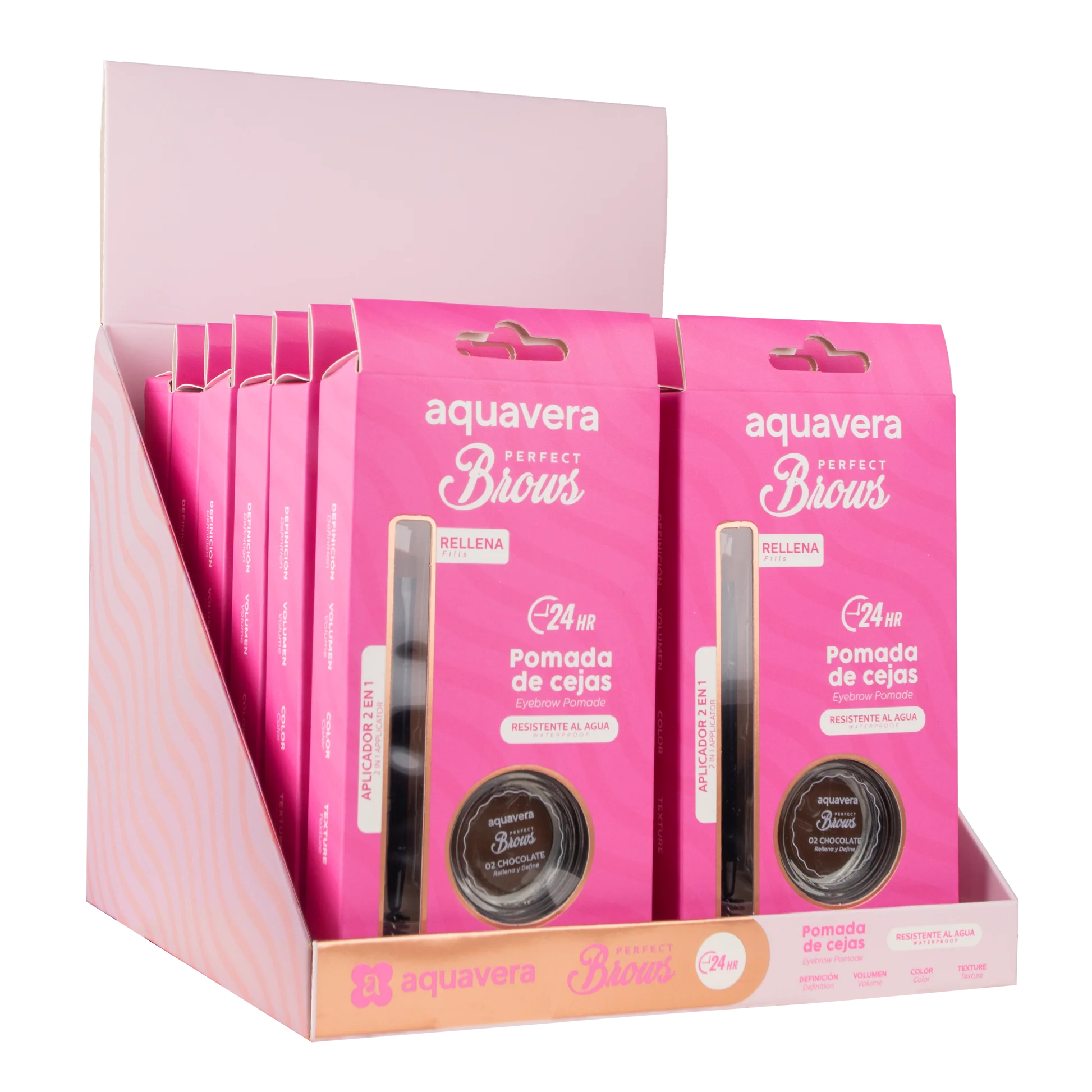 AQUAVERA GEL DE CEJAS MARRON