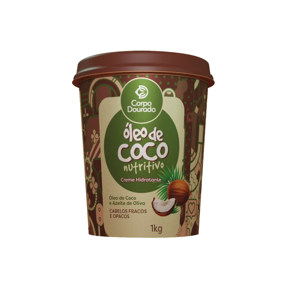 CORPO DOURADO OLEO DE COCO MASK 1KG