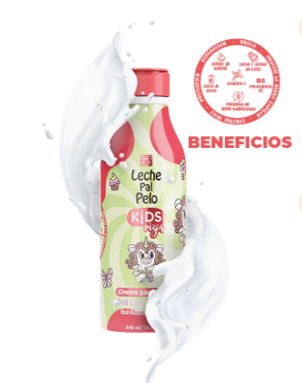 LECHE PAL PELO CREMA PARA PEINAR KIDS RIZOS