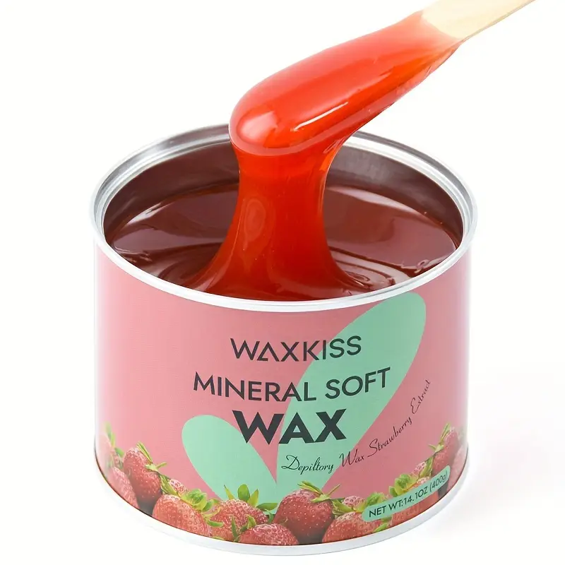 CERA DE LATA FRESA WAXKISS 400G