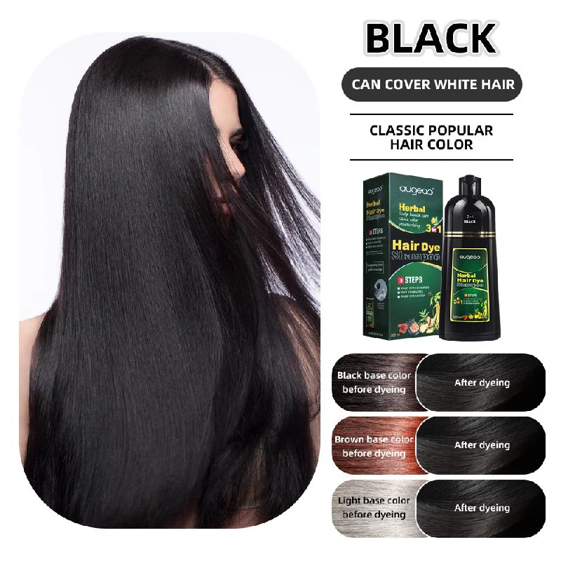 AUGEAS HERBAL SHAMPOO BLACK 500ML