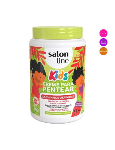 SALON LINE CREMA DE PEINAR KIDS CACHOS DEFINIDOS