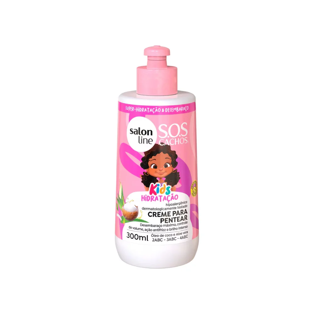 SALON LINE CREMA DE PEINAR KIDS 300ML