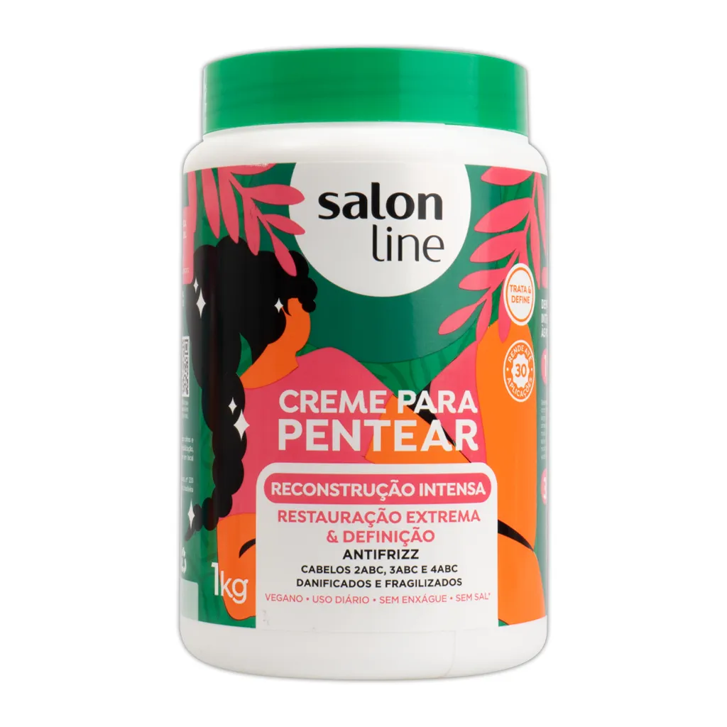 SALON LINE CREMA DE PEINAR RECONSTRUCCION ITENSA 1KG