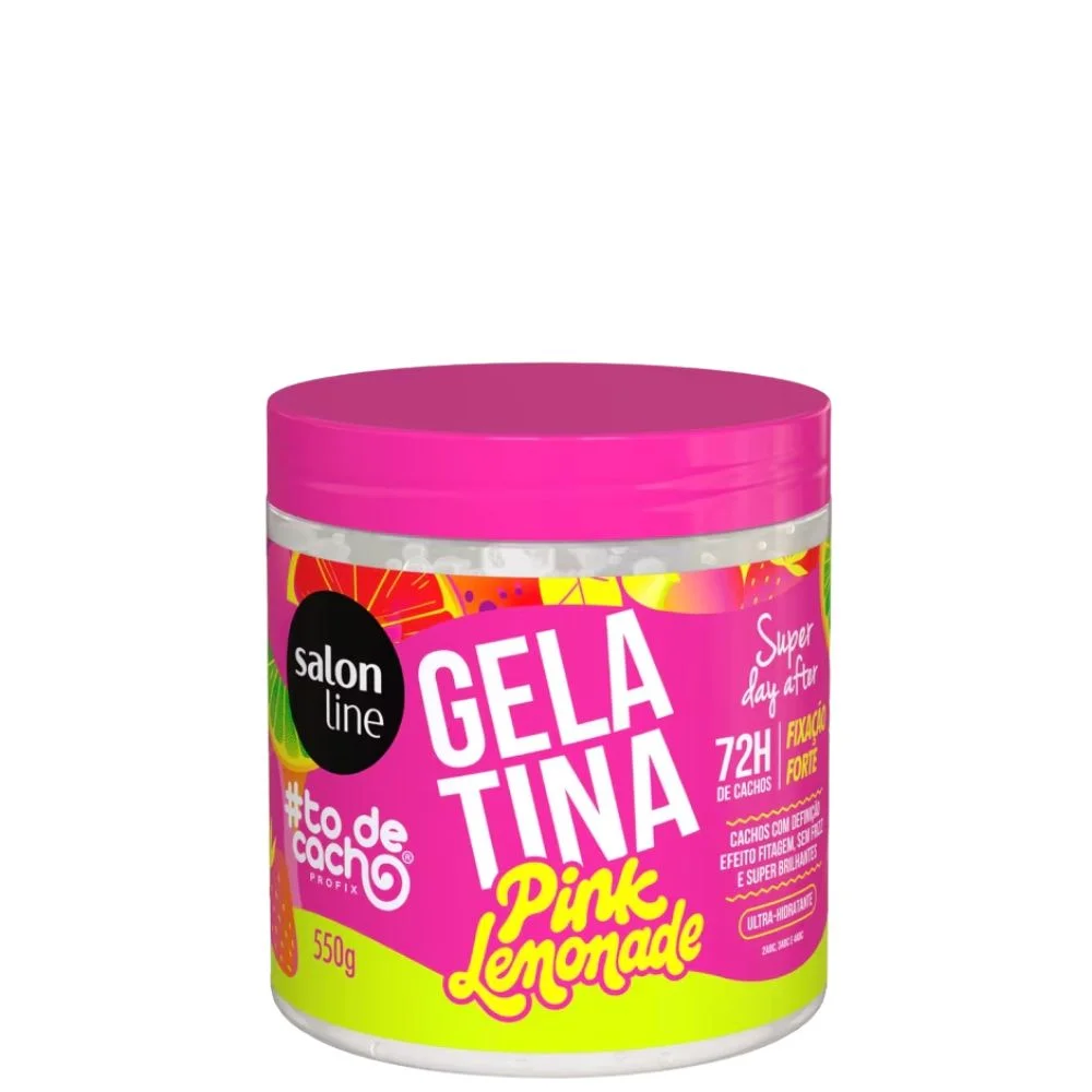 SALON LINE GEL PINK LEMONADE 550G
