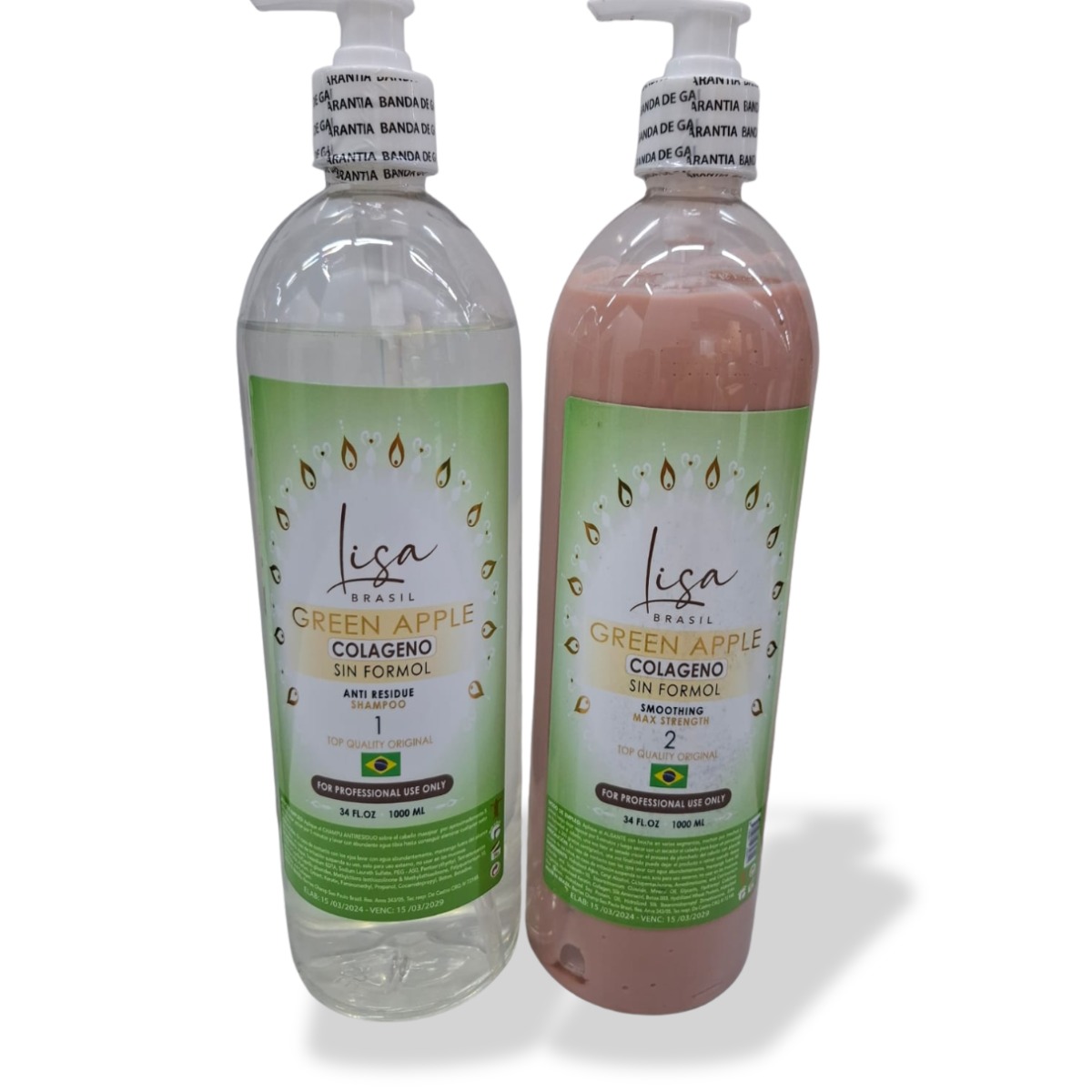 LIZA ALISANTE GRREN APPLE COLAGENO 1LT