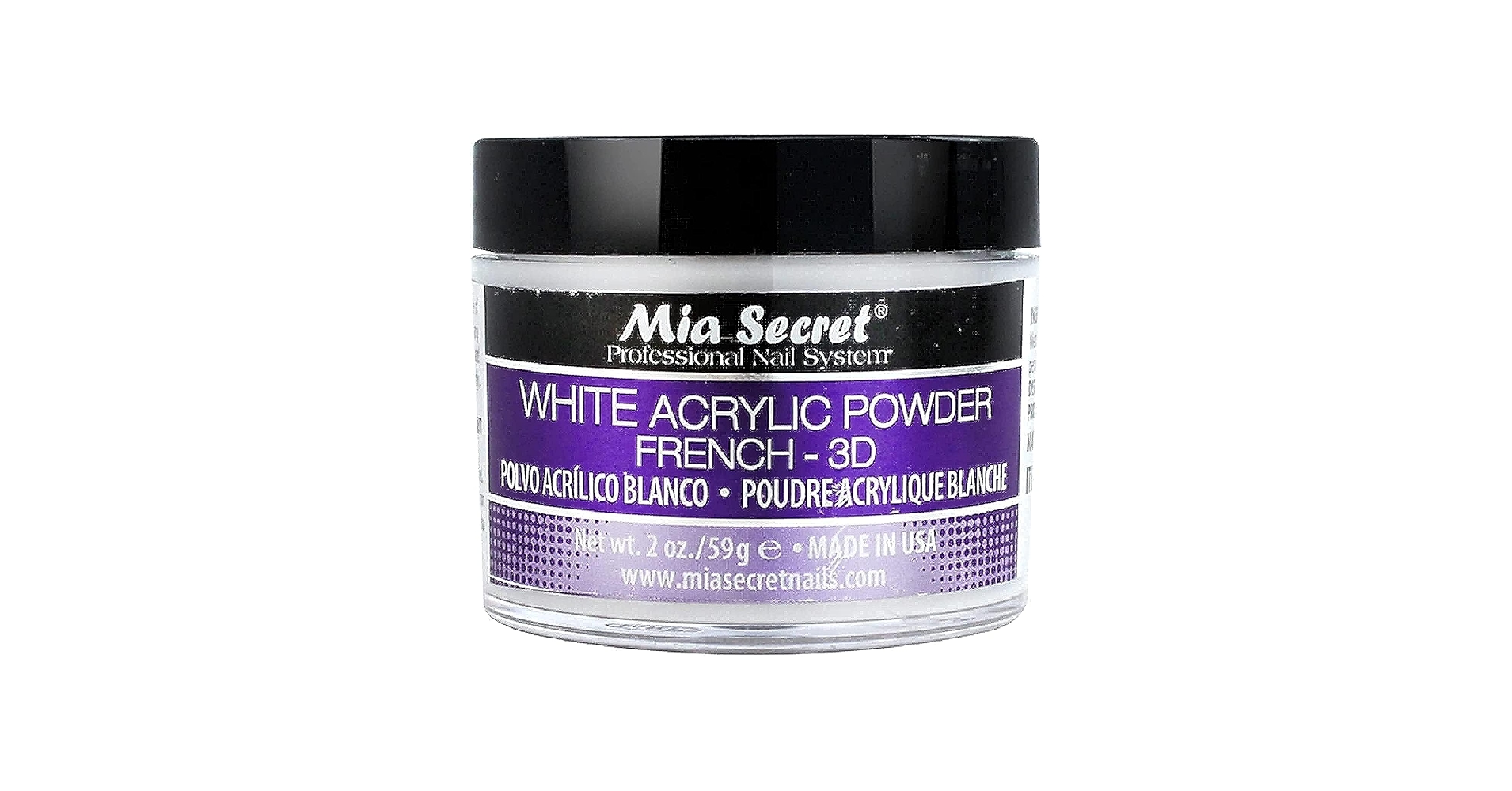 MIA SECRET POLVO WHITE 2OZ