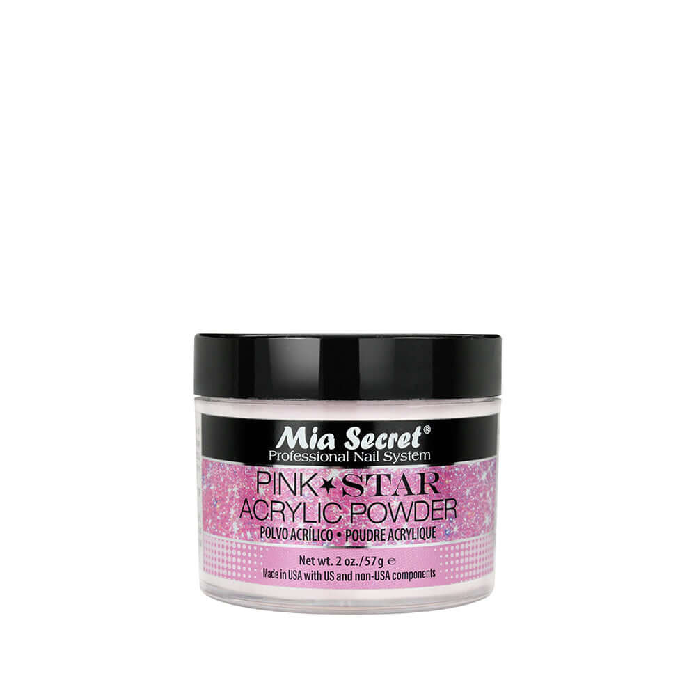 MIA SECRETA ACRYLIC PINK STAR 2OZ