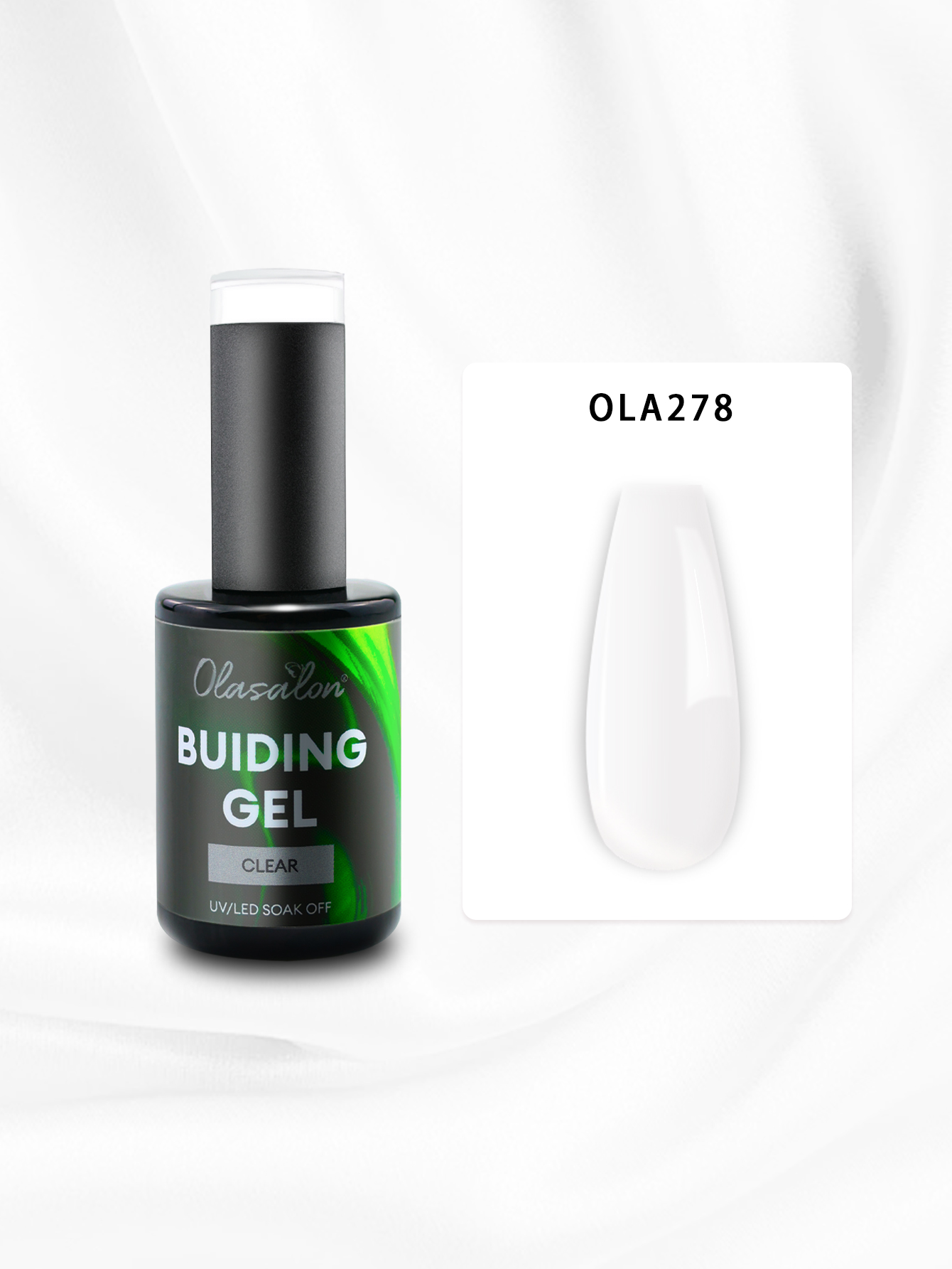 BUILDING GEL CLEAR OLASALON 15ML OLA212