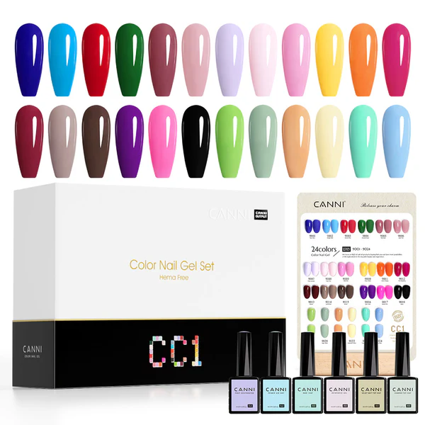 CANNI  COLOR NAIL GEL SET CC1