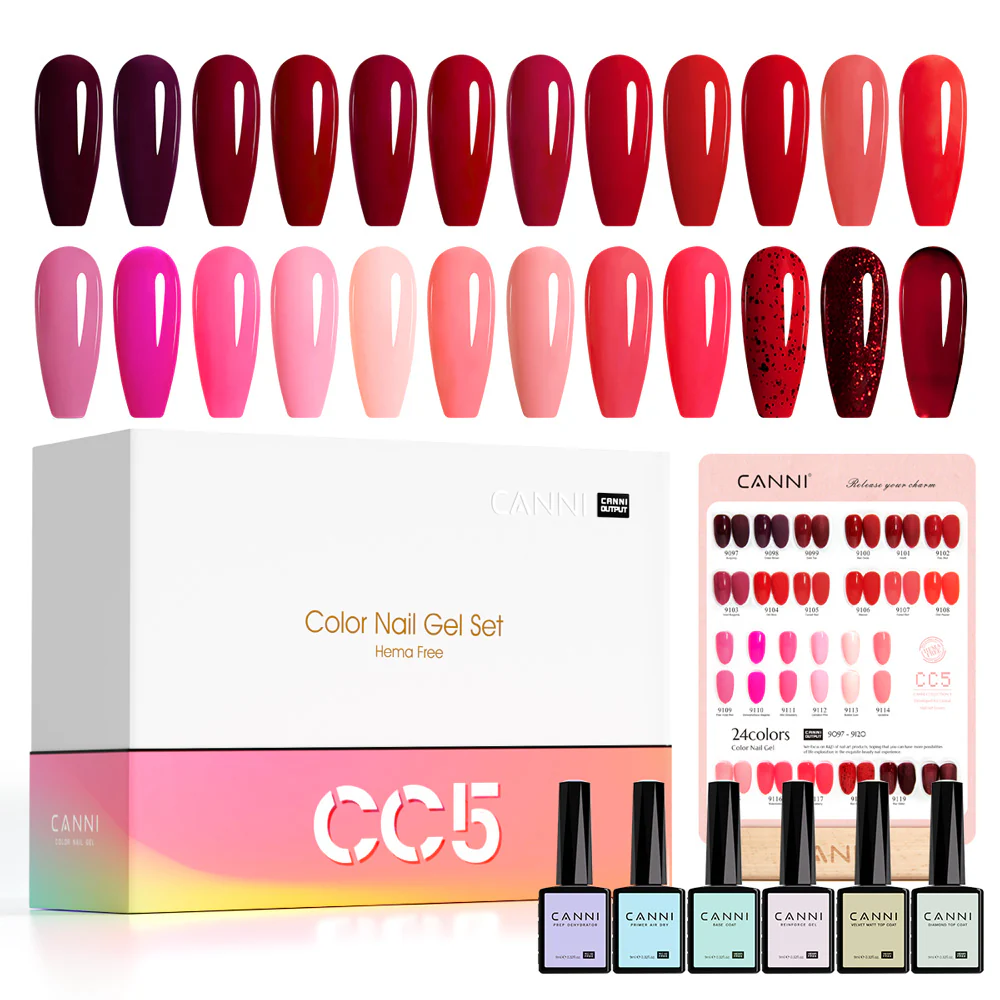CANNI COLOR NAIL GEL SET CC5