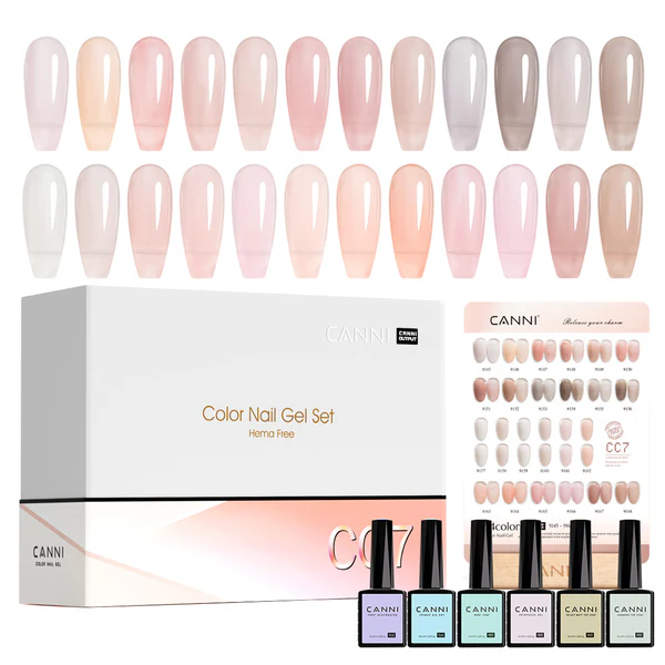 CANNI KIT COLOR NAIL GEL SET CC7