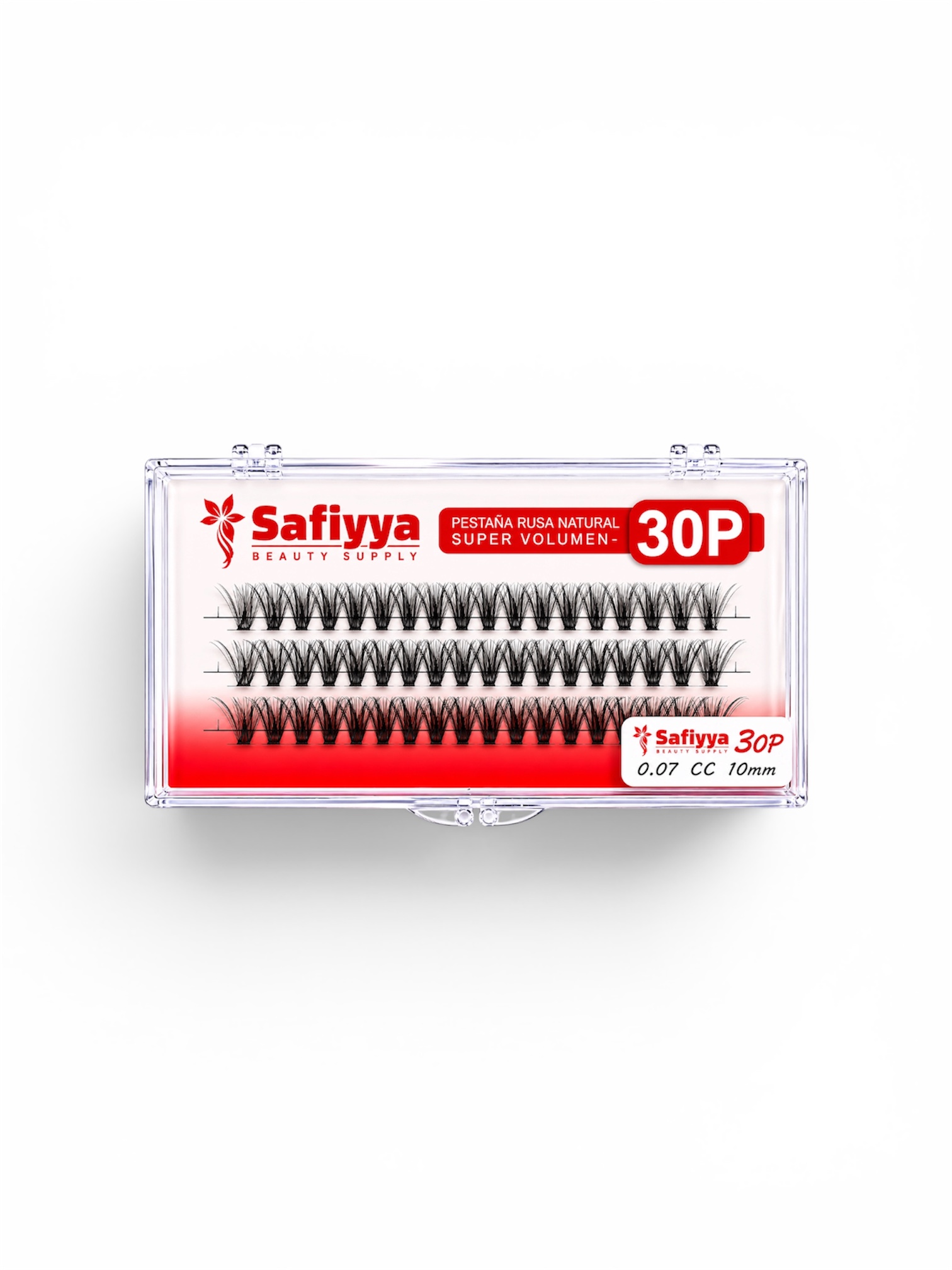 PESTAÑAS SAFIYYA SUPER VOLUMEN 30P CC NARANJA