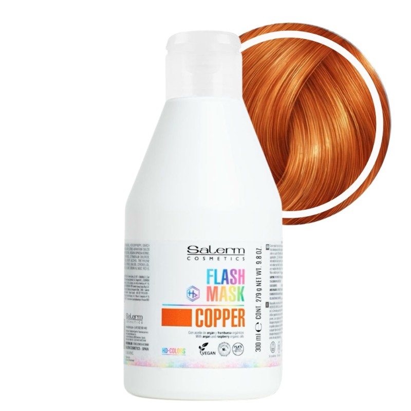 SALERM HD COLOR FLASH COPPER MASK 300ML