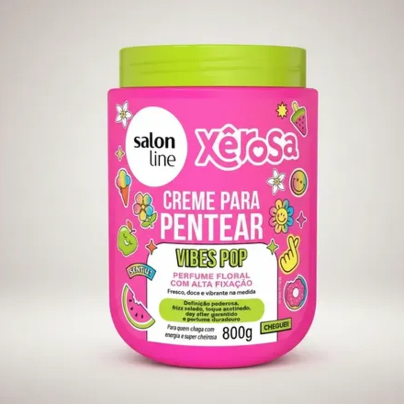 SALON LINE CREMA DE PEINAR VIBES POP 800G