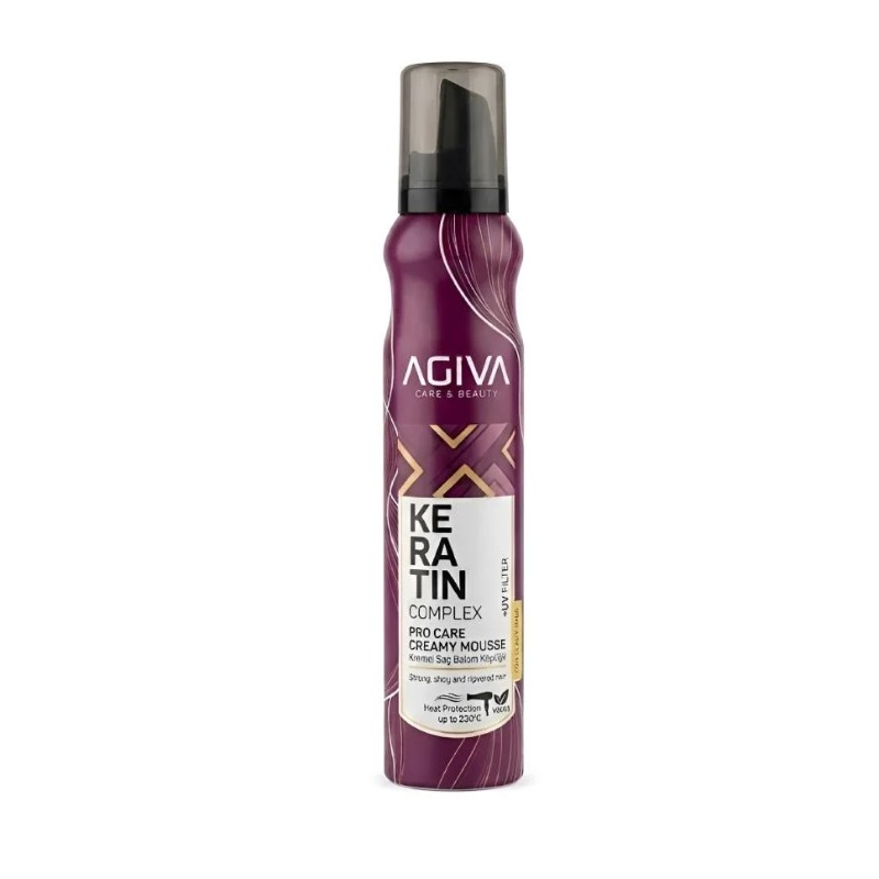 AGIVA MOUSSE CAPILAR KERATIN COMPLE 200ML