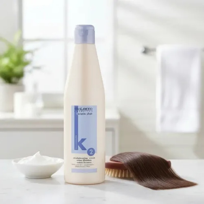 SALERM KERATIN SHOT CREMA ALISADORA 500ML